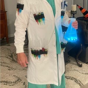 Covid Response Team Doctor Dr. Covid “Shots” Adult Costume Alcohol Jello Shot